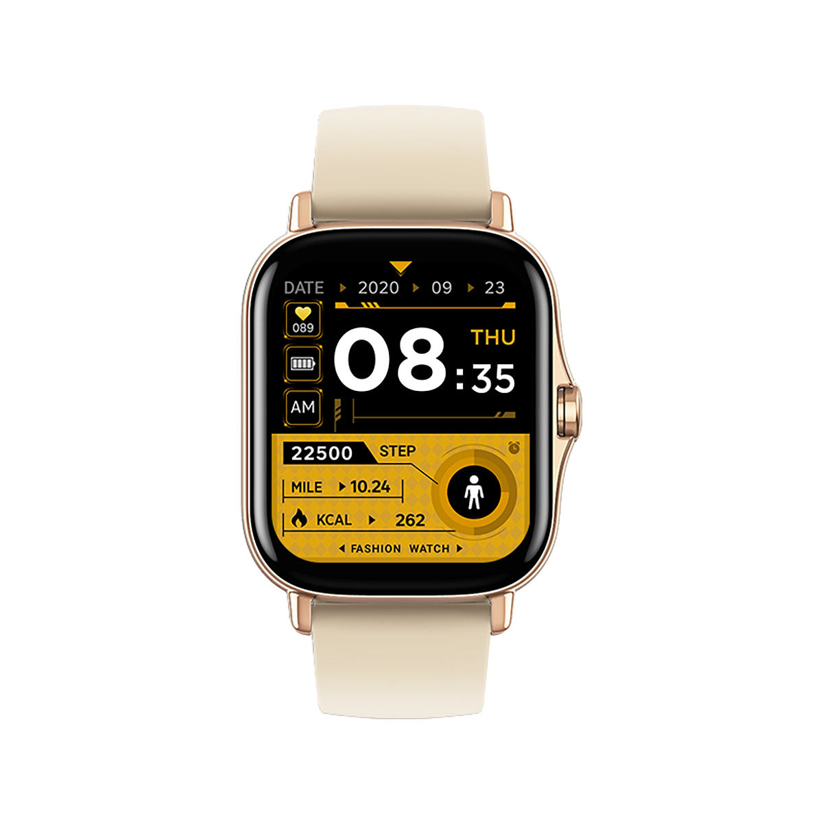 Speed 116Pro 2 智能手錶 (可通話)(金黃色錶帶)