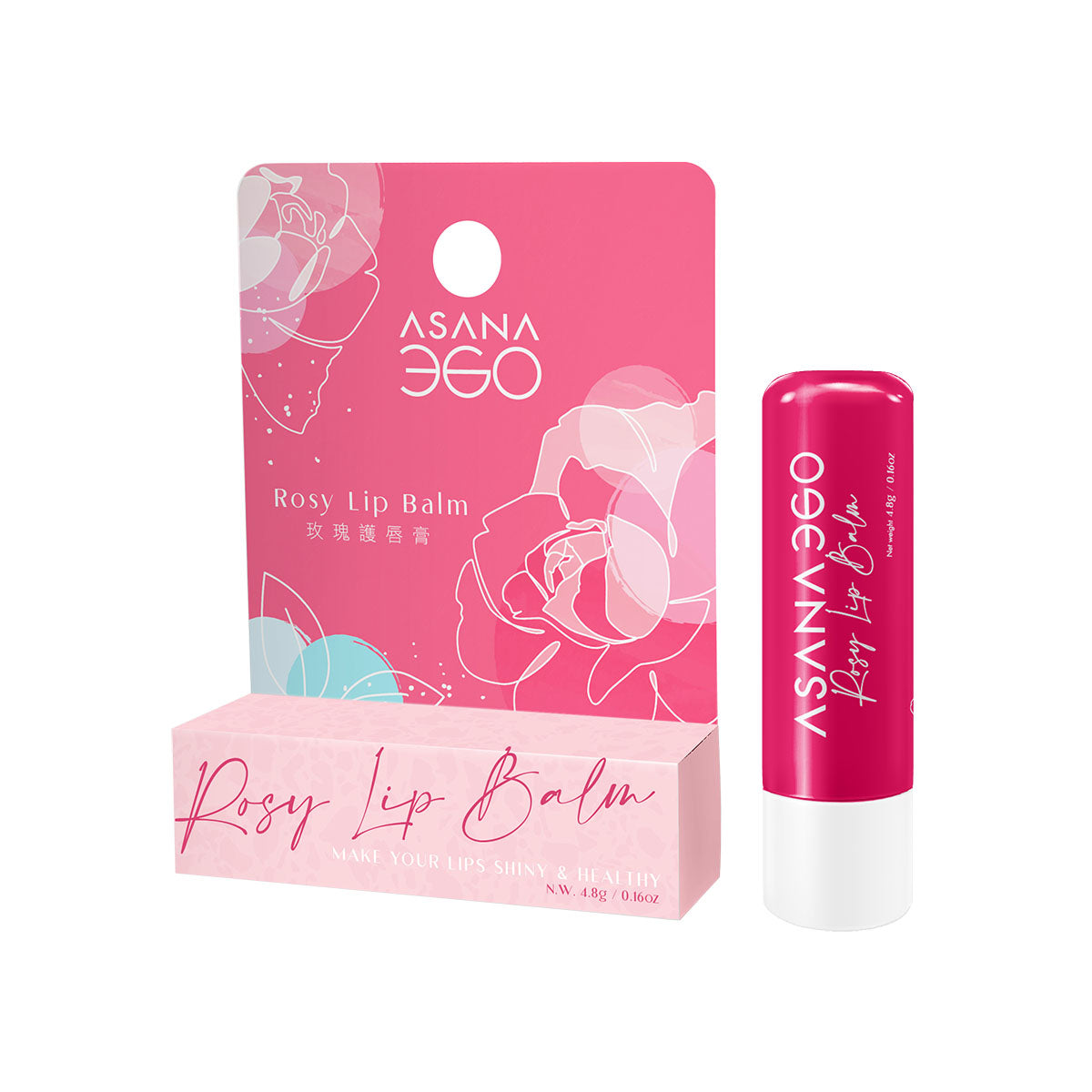 ASANA360 - 玫瑰護唇膏