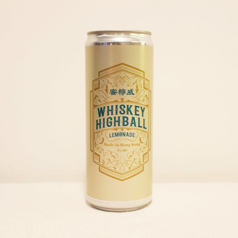 蜜檸威 - 威⼠忌梳打 330ml 12罐裝(檸檬+桃味+烏龍茶+伯爵茶)