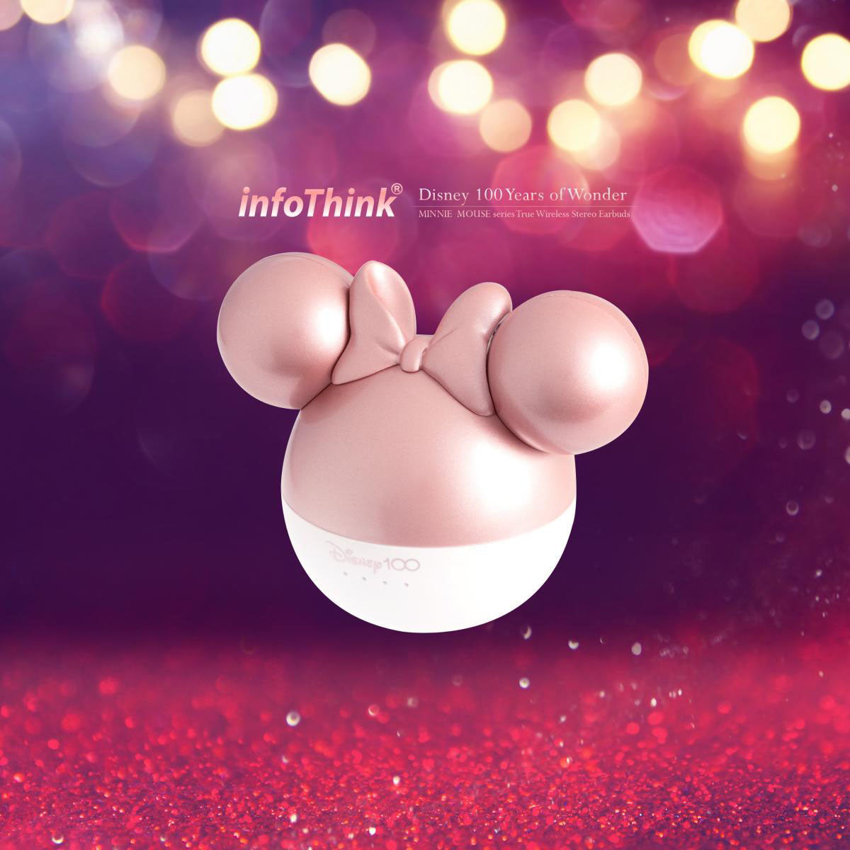 infoThink 迪士尼百年慶典 米妮系列 真無線藍牙耳機