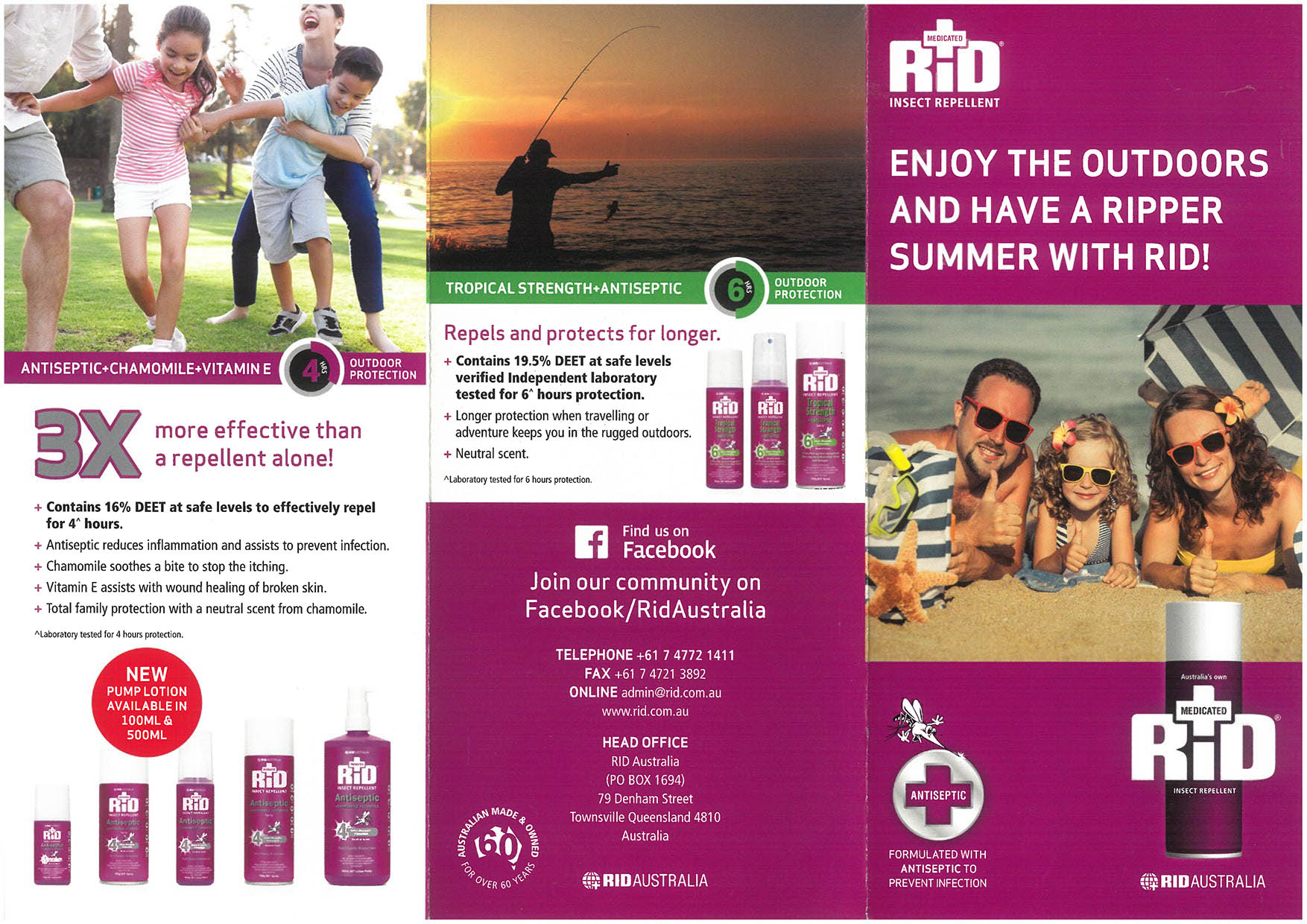 Zionburg  RID 止癢三合一防蚊液 100ml