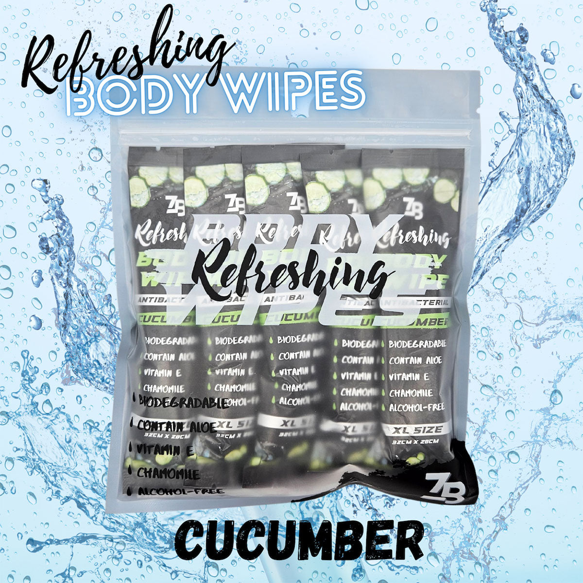 濕體巾│身體清潔│涼巾│