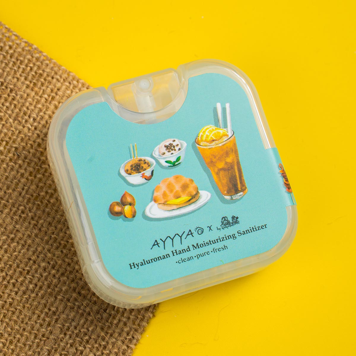 AYYYA保濕消毒香水-香港情懷系列 (港式檸檬茶COT) | Hyaluronan Moisturizing sanitizer HK series
