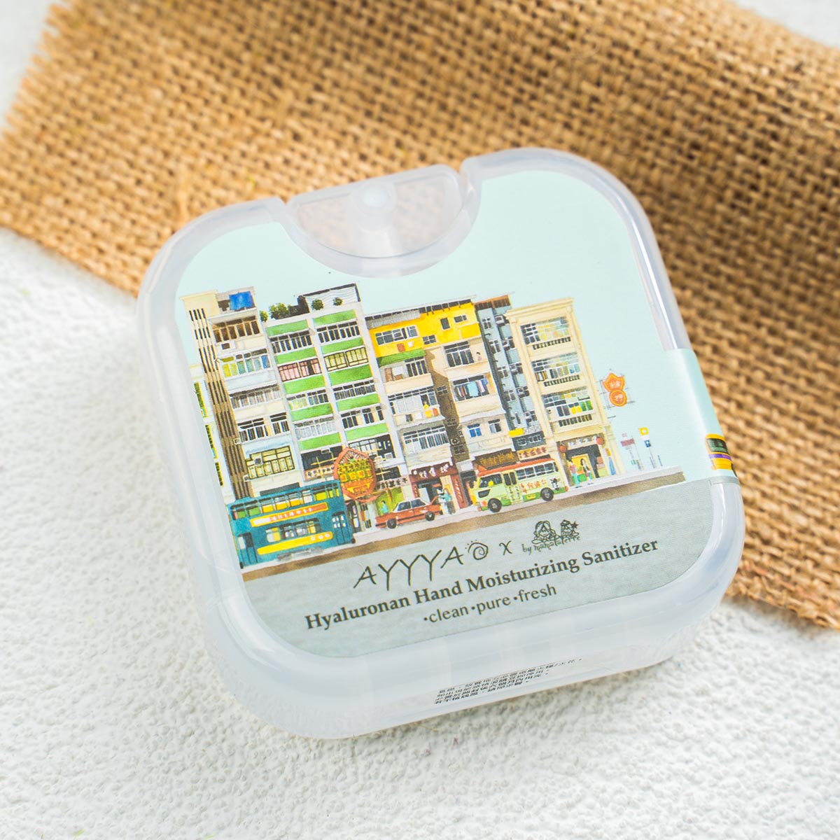 AYYYA保濕消毒香水-香港情懷系列 (唐樓 Tong Lau) | Hyaluronan Moisturizing sanitizer HK series