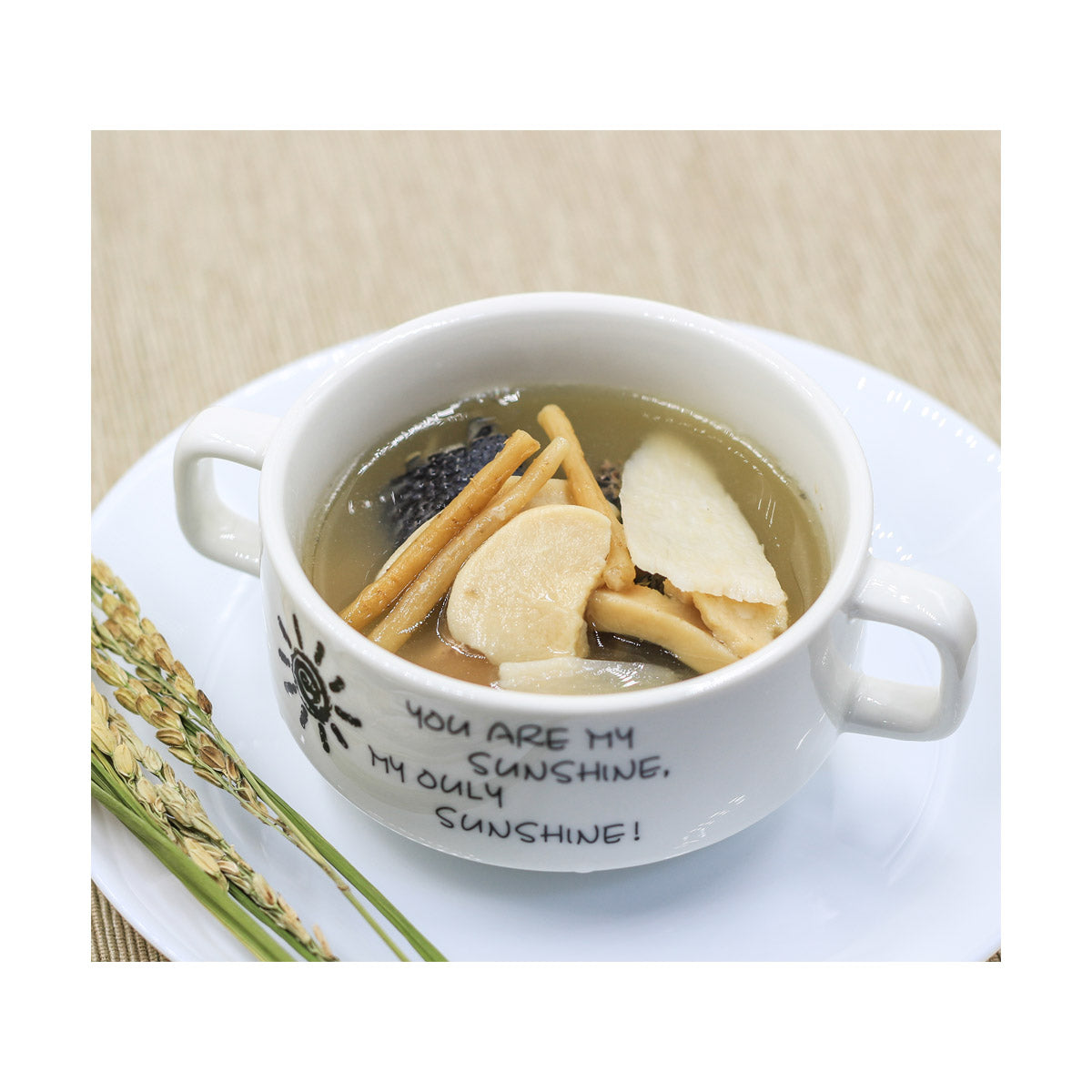 MAMA730 御壹工房 姬松茸響螺片燉竹絲雞湯 Yoyo Kitchen Chicken Soup with Agaricus Subrufescens and Conch meat