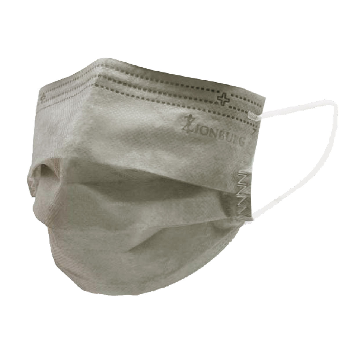 世安堡成人外科口罩料銀灰色30片