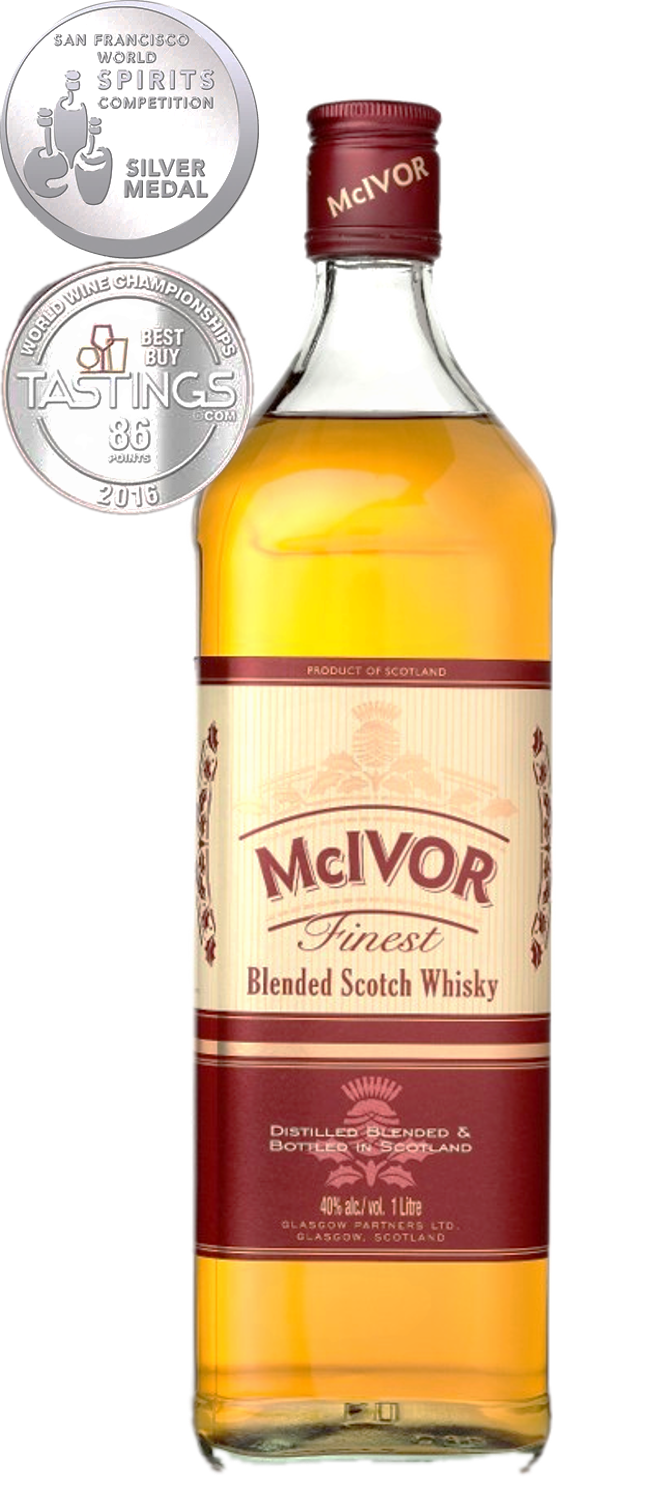 McIVOR 麥皇 紅貼蘇格蘭威士忌 1000ml 40%