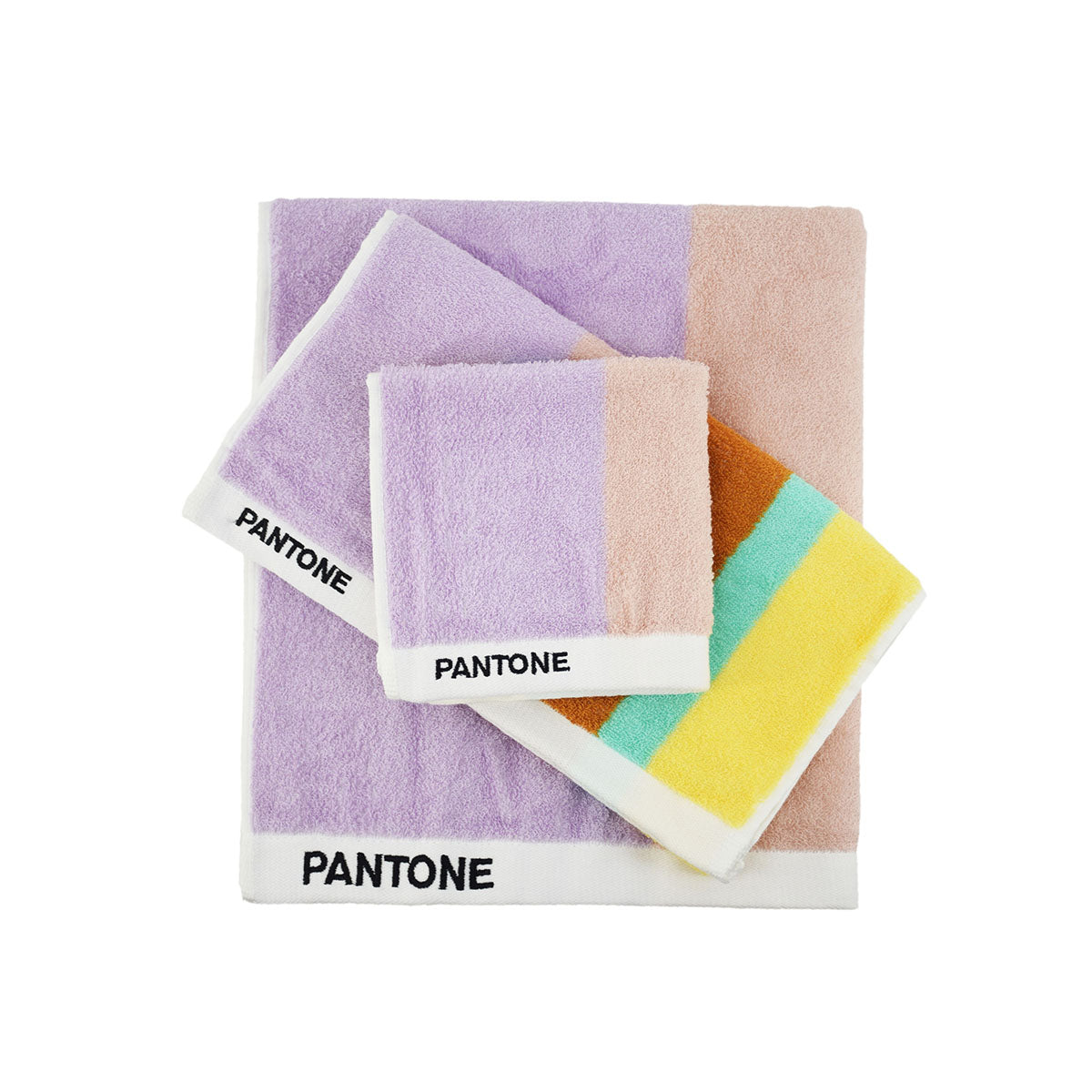 PANTONE 100% 優質純棉印花 3合1 毛巾套裝 GB01T
