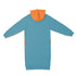 PANTONE FunMix Collection 純棉拼色鈕扣索繩連帽衛衣裙（橙 / 藍）（加細碼 / 細碼 / 中碼）