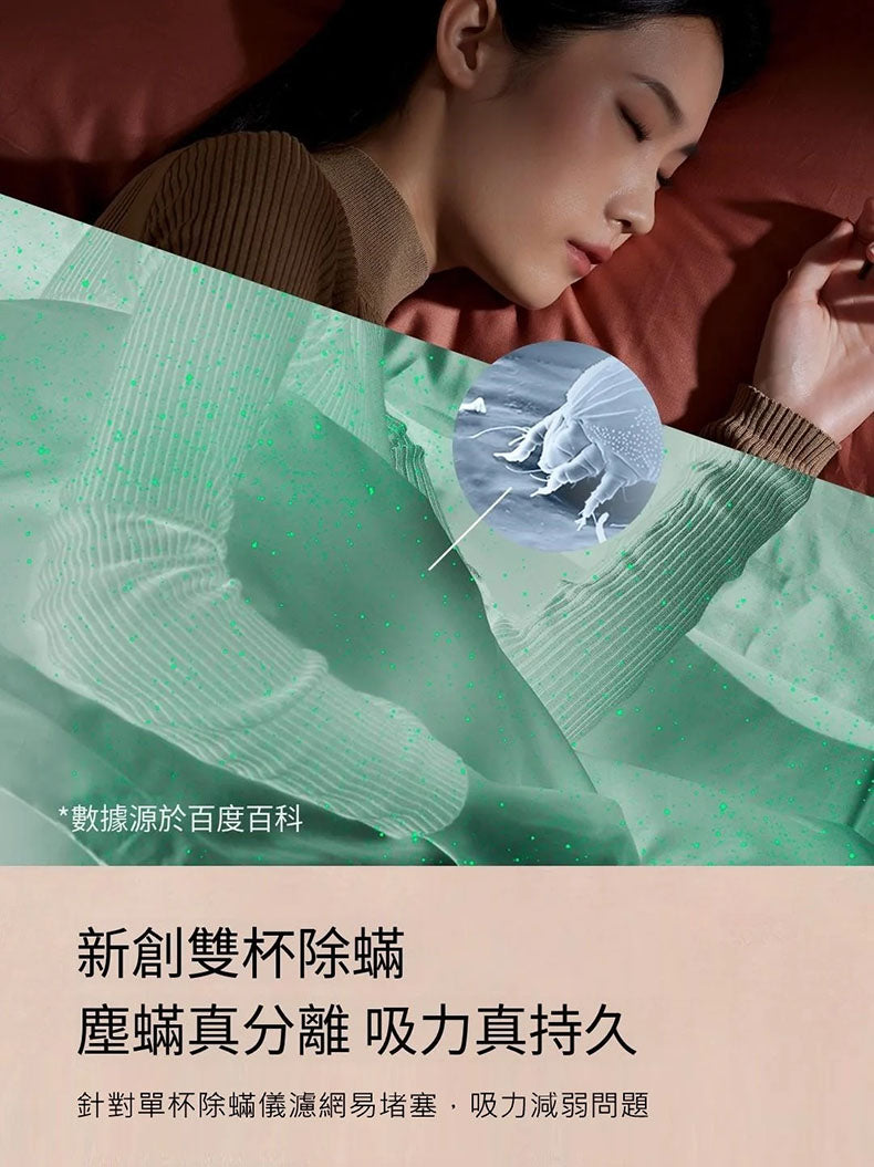 小米有品 - 德爾瑪雙塵杯除蟎儀 CM980