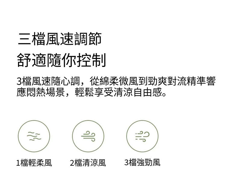 小米有品 - FIVE HOME 福愛屋桌上型空氣循環扇