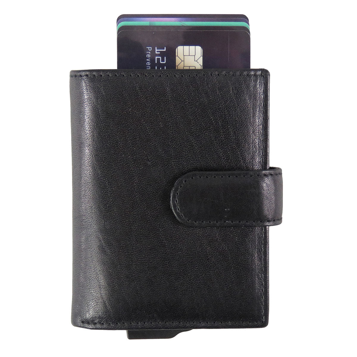 CardHoda - RFID 防盜卡片套真皮銀包（藍色 / 黑色 / 啡色 / 淺啡 / 灰色）18-1097-P04001