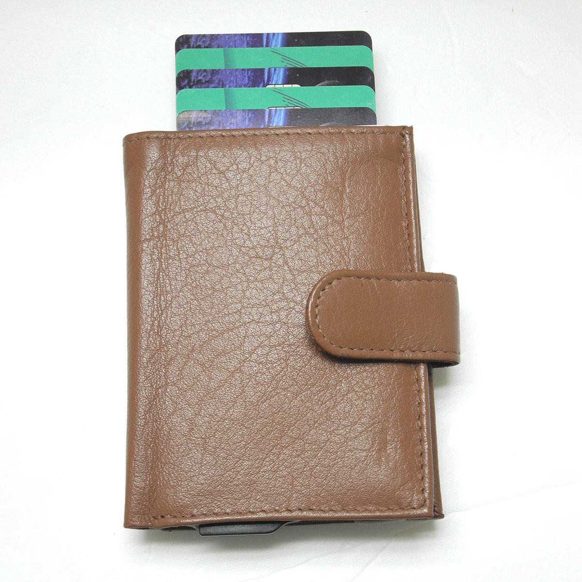 [寄海外] CardHoda - RFID 防盜卡片套真皮銀包（灰色 / 藍色 / 啡色 / 黑色）18-893-H10001