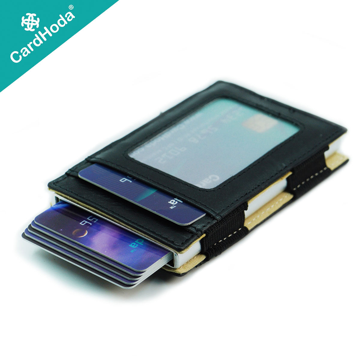 CardHoda - RFID 智能防盜真皮卡套（黑色 / 啡色 / 深啡 / 灰色）19-1171-P09001