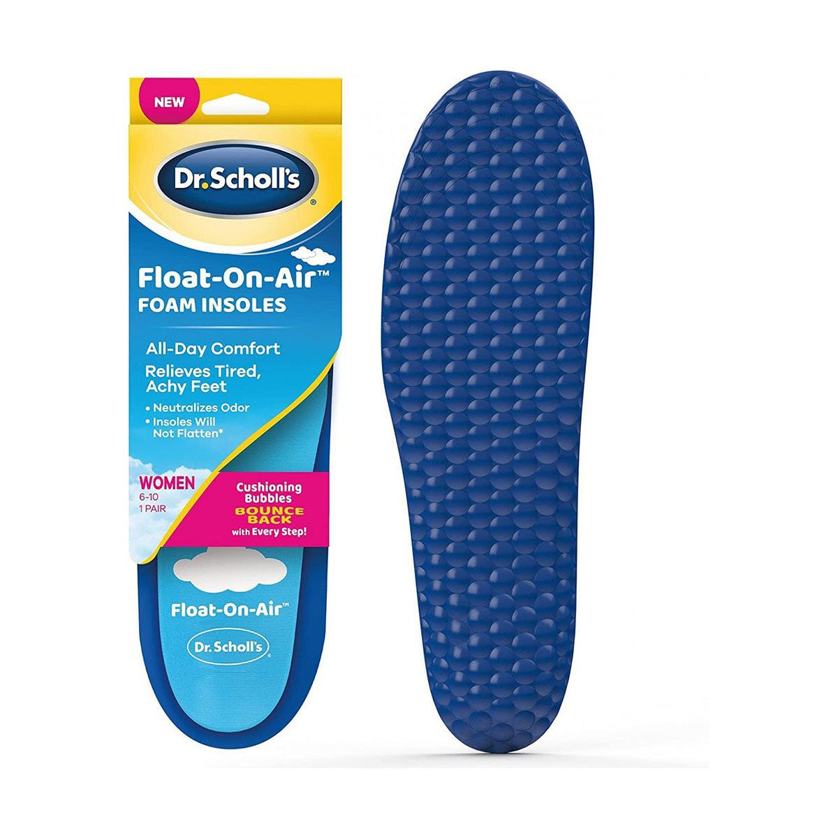 Dr. Scholl's Float-On-Air 鞋墊（女士款）