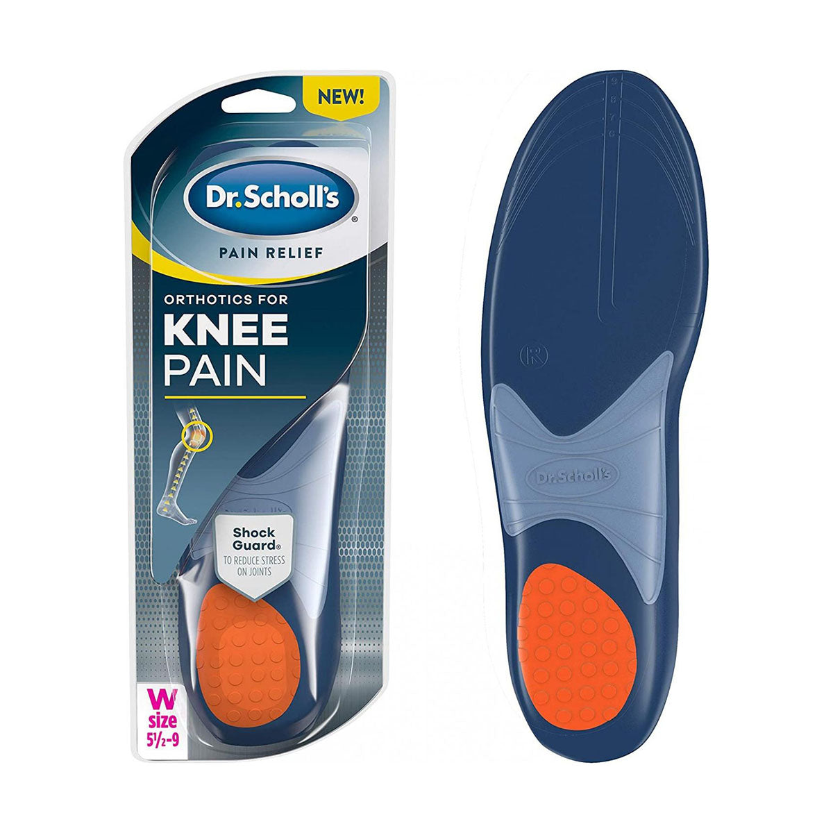 Dr. Scholl's PAIN RELIEF 舒緩膝痛鞋墊（女士款）