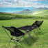 MasterTool 戶外露營折疊桌椅套裝（藍色）