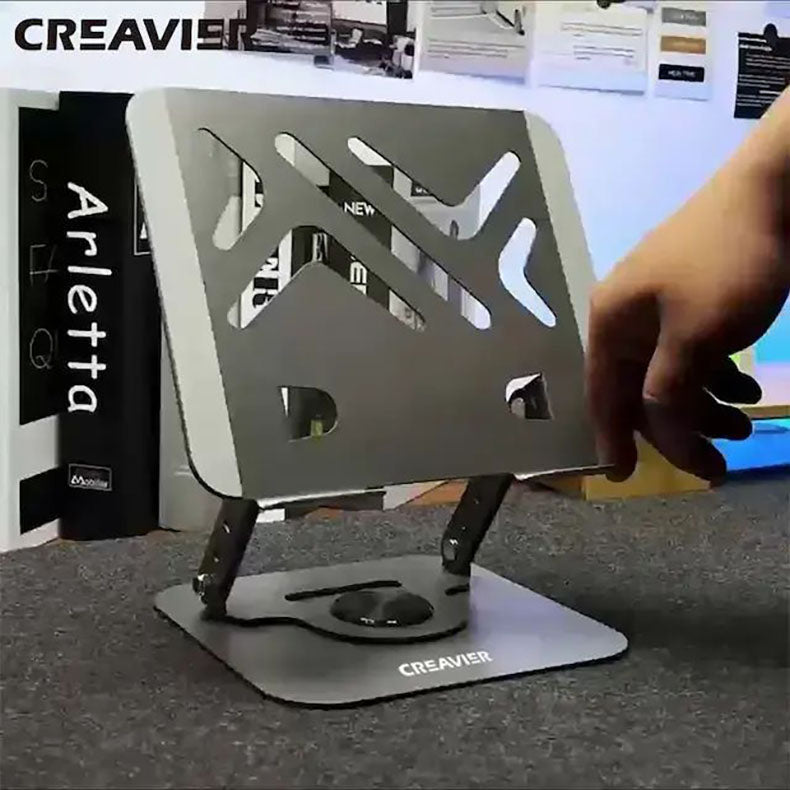 MasterTool - CREAVIER 可摺式 360°旋轉平板電腦支架(灰色)