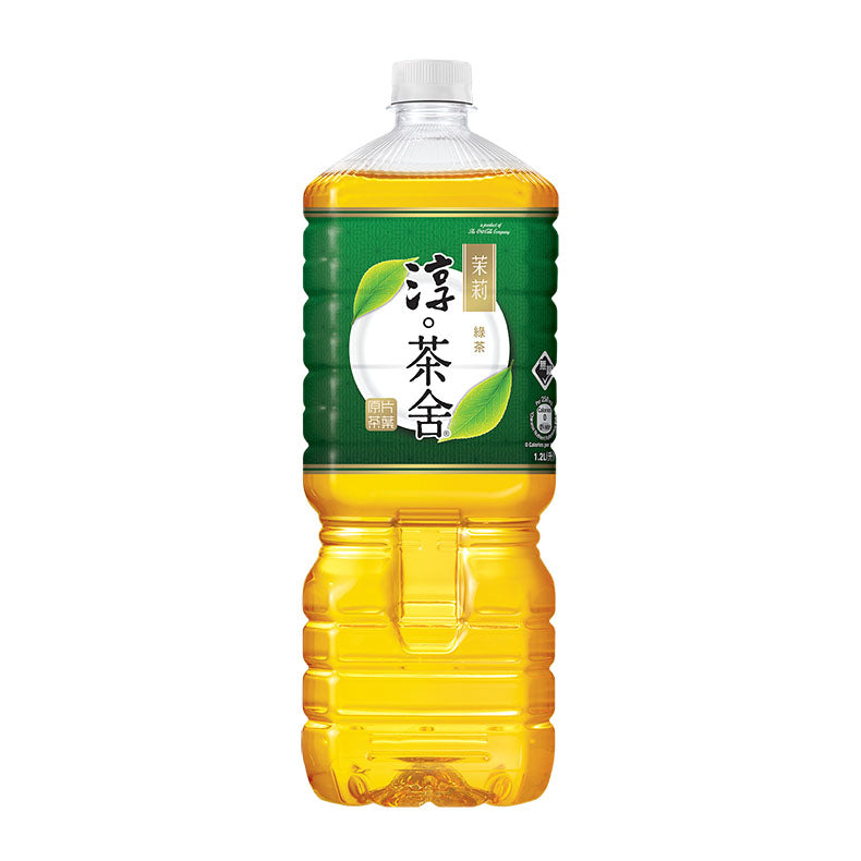 淳茶舍銀毫苿莉綠茶飲料(無糖)1.2L膠樽裝 X 12支 - 原箱