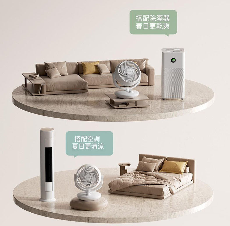 小米有品 - FIVE HOME 福愛屋桌上型空氣循環扇