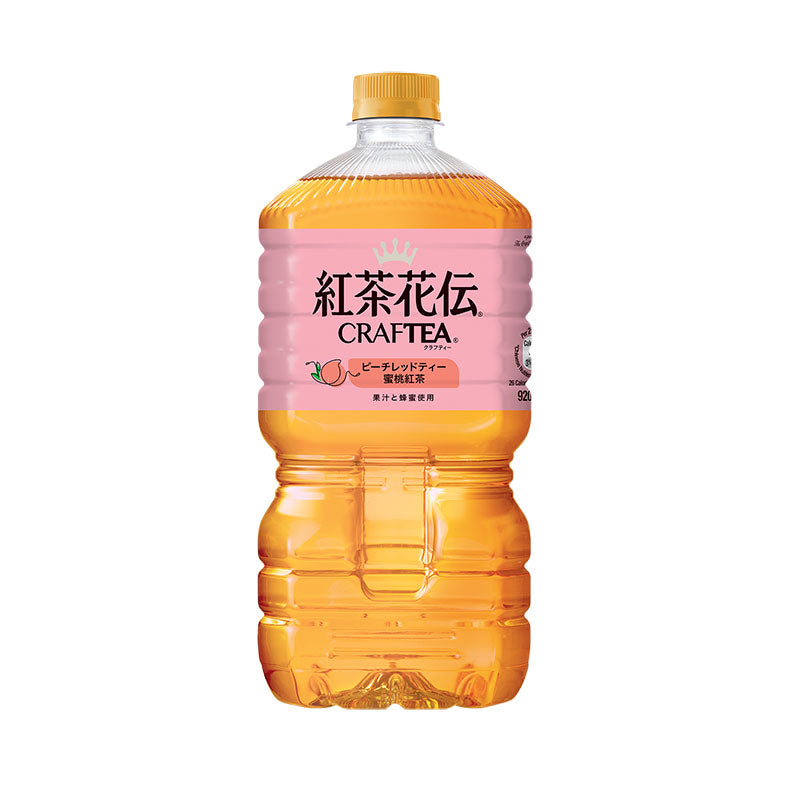 紅茶花伝™Craftea™蜜桃茶飲料500毫升X24支膠樽裝 - 原箱