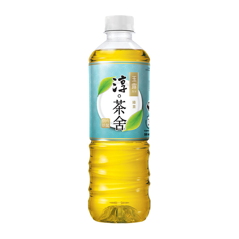 淳茶舍玉露綠茶飲料 (無糖)500毫升膠樽裝 X 24支