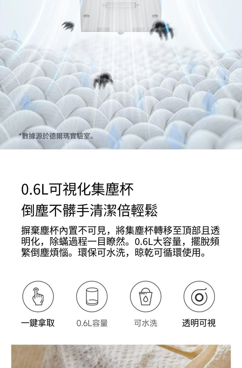 小米有品 - 德爾瑪雙塵杯除蟎儀 CM980
