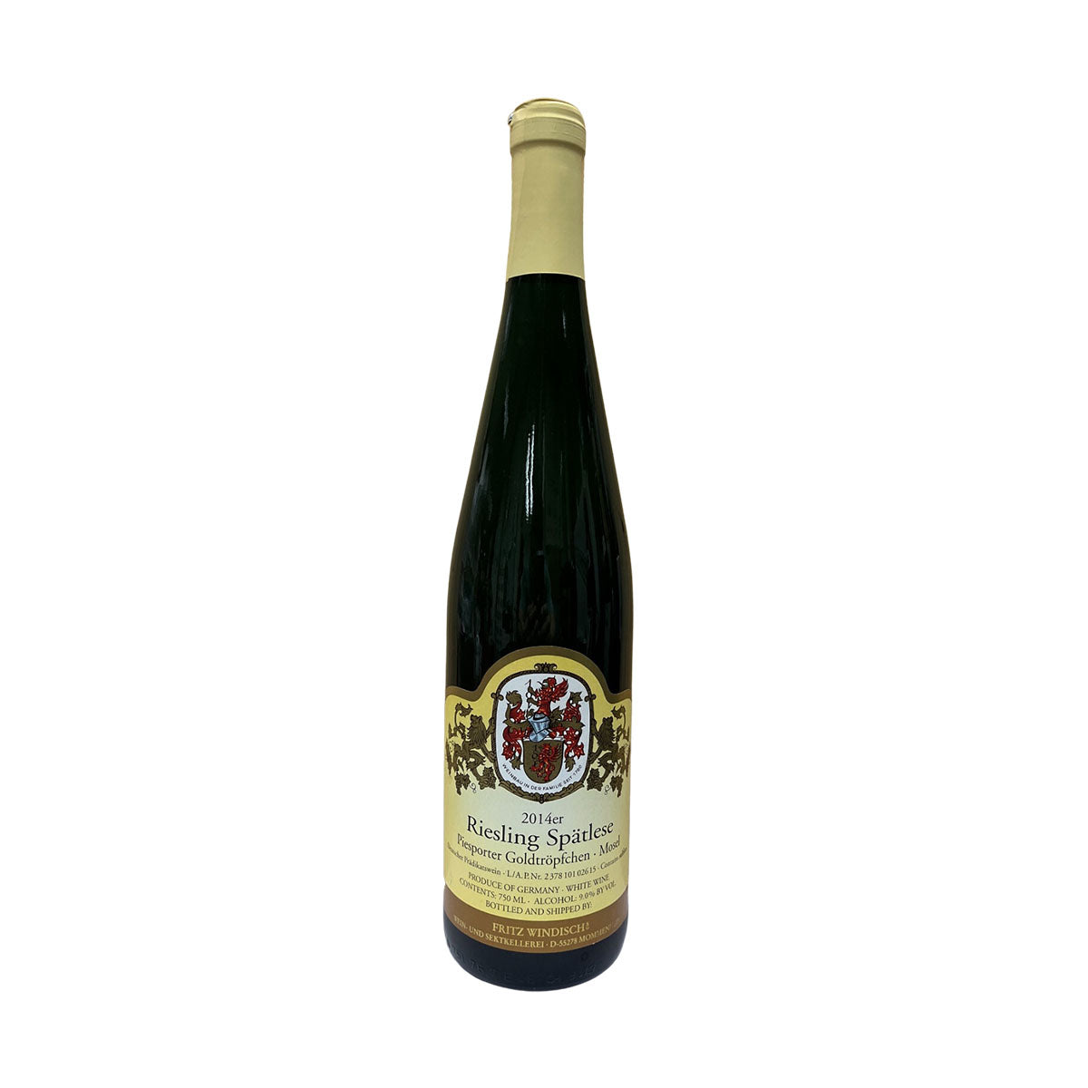 Fritz Windisch Riesling Spatlese 2014 德國白酒 750ml（原箱 12 支裝）