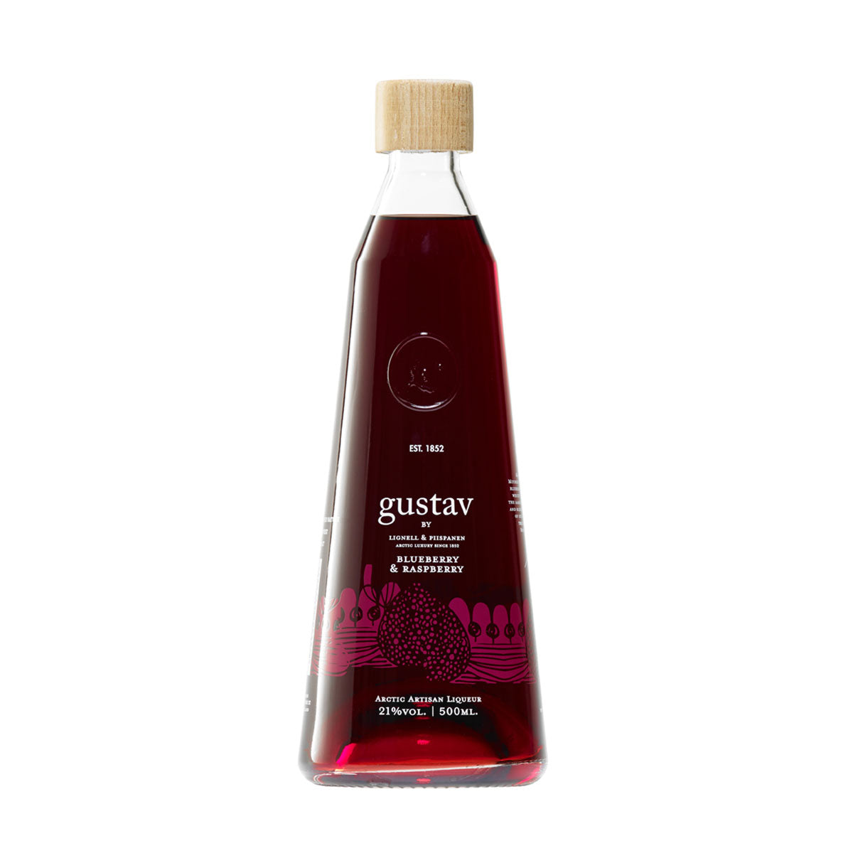 Lignell & Piispanen Gustav Arctic 藍莓和覆盆子利口酒 21% 500ml