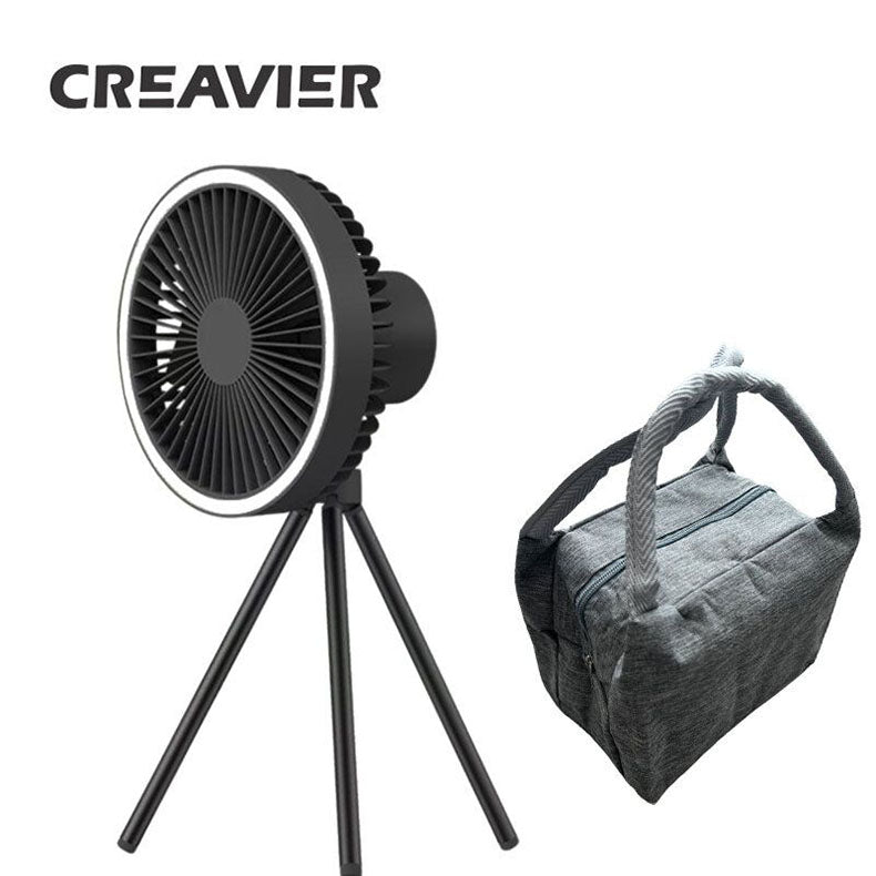 MasterTool Creavier 戶外露營風扇（連灰色收納包）