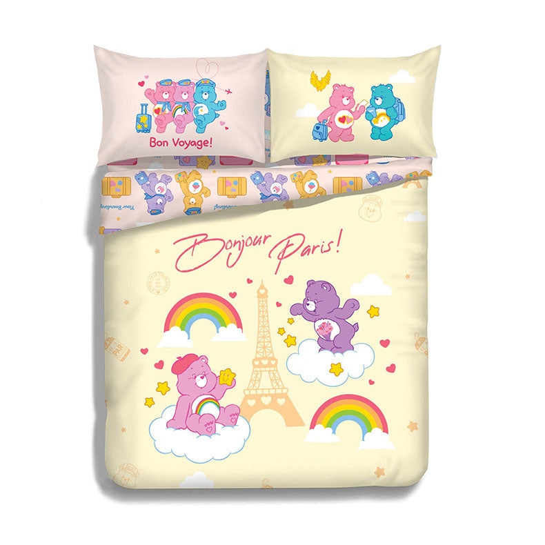 (預購) CASABLANCA | Care Bears卡通純棉印花系列床品套裝 (單人/4呎雙人/4呎半雙人/加大)