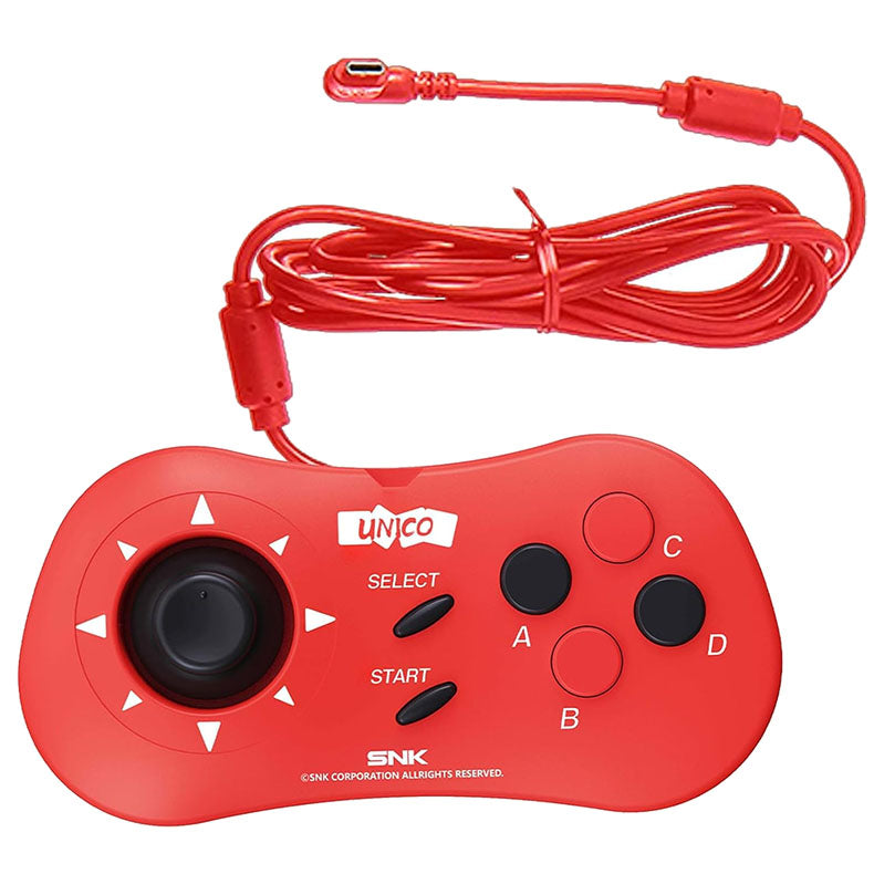 UNICO MVS mini Game Pad – Red 遊戲手柄 (紅色)