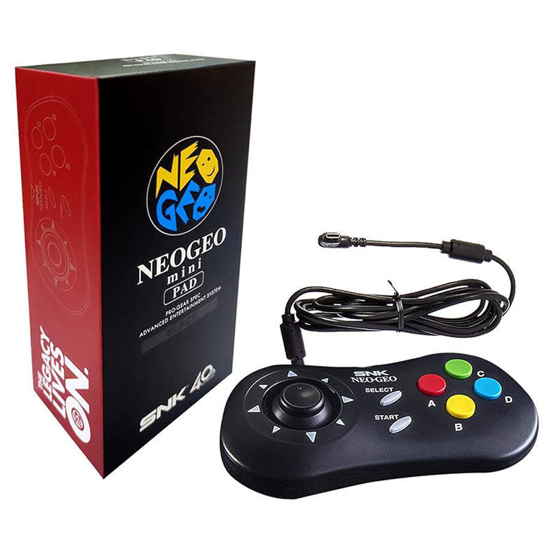 SNK NEO GEO GamePad - Black 遊戲手柄 (黑色)