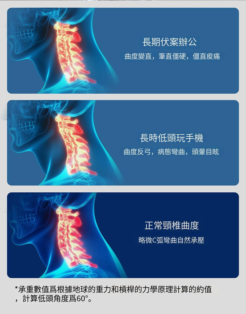 小米有品 - 8H 頸部指壓按摩修復枕 (星空藍)