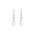 Kajal Naina Emi 珍珠白金鑽石耳環 Emi Pearl & Diamond Earring Danglers (WG)