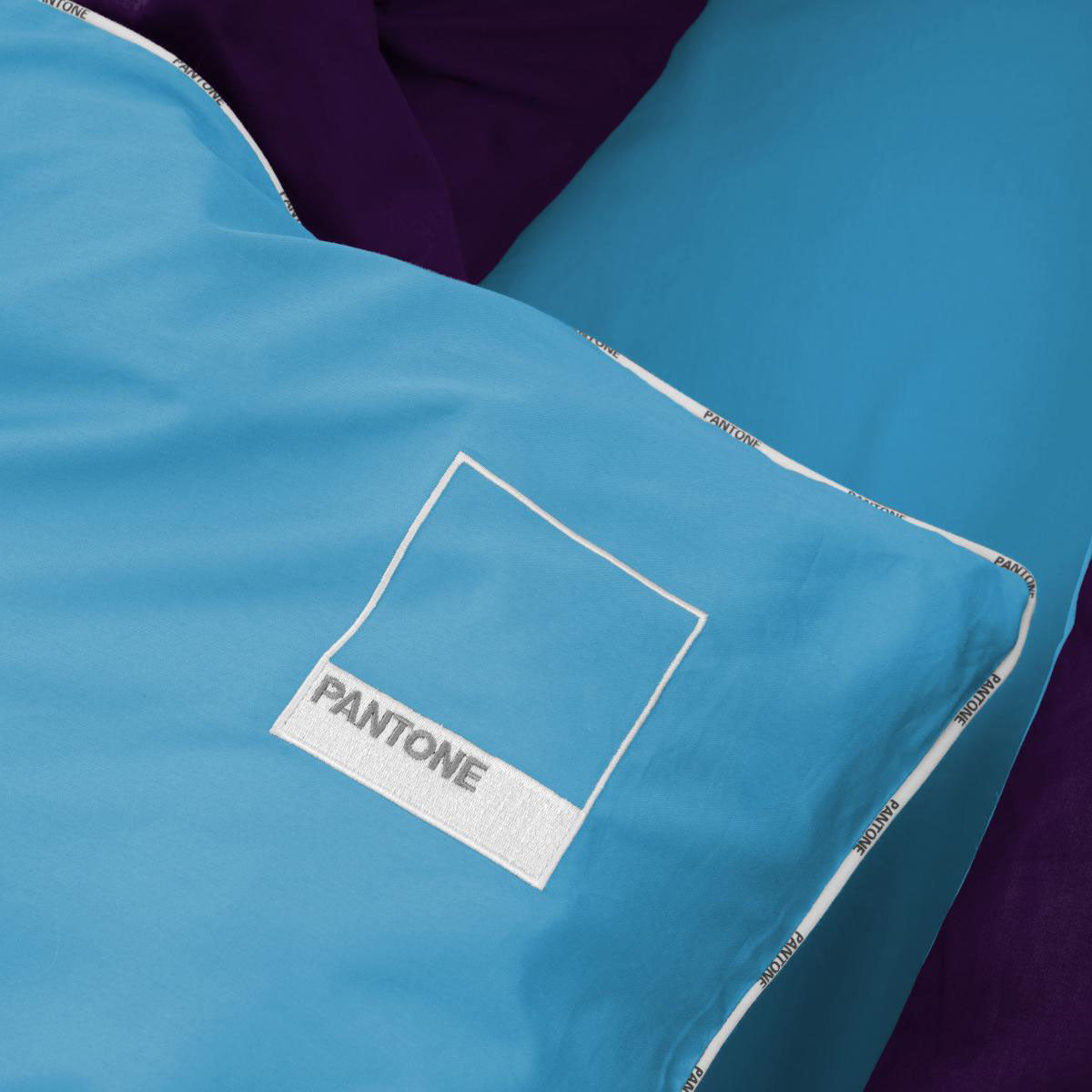 [800針] Pantone Funmix Collection 全棉拼色床品套裝 - NO01AFD