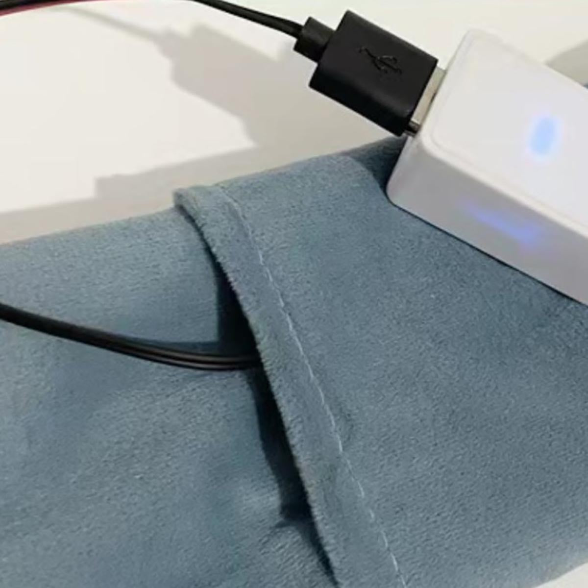 Speed USB智能恆溫發熱頸巾(灰色/粉紅色/紅色)