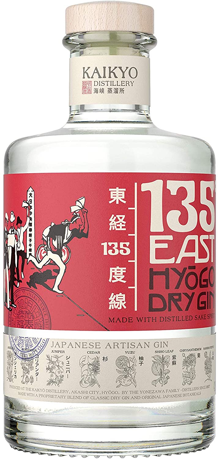 東經 135 度線 Hyogo Dry Gin 700ml 42%