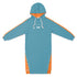 PANTONE FunMix Collection 純棉拼色鈕扣索繩連帽衛衣裙（藍 / 橙）（加細碼 / 細碼 / 中碼）