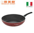 意美廚 - 意大利製 Famosa 32cm 易潔單柄炒鍋（玫瑰紅）IC21532W