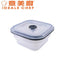 意美廚 - 500毫升 可摺疊 正方形 矽膠食物盒 ICX002-050
