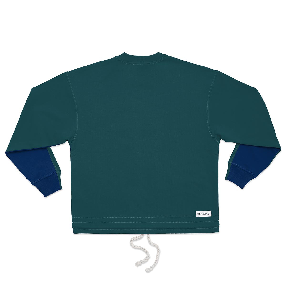 PANTONE FunMix Collection 純棉拼色索繩衛衣（深藍 / 深綠）（加細碼 / 細碼 / 中碼 / 大碼 / 加大碼）