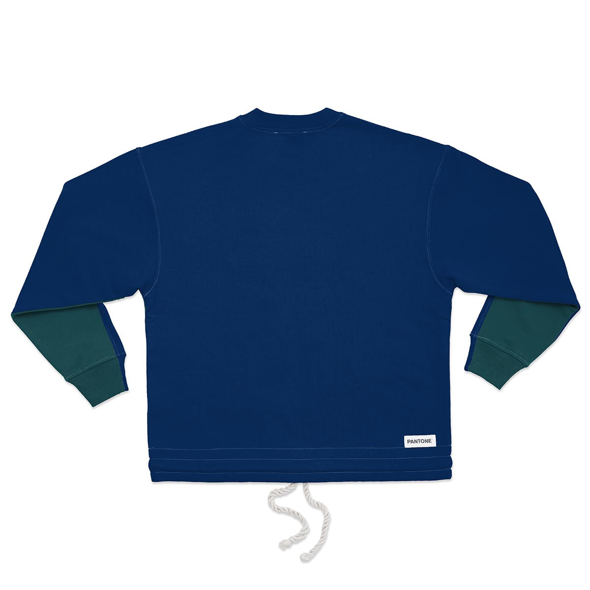 PANTONE FunMix Collection 純棉拼色索繩衛衣（深綠 / 深藍）（加細碼 / 細碼 / 中碼 / 大碼 / 加大碼）