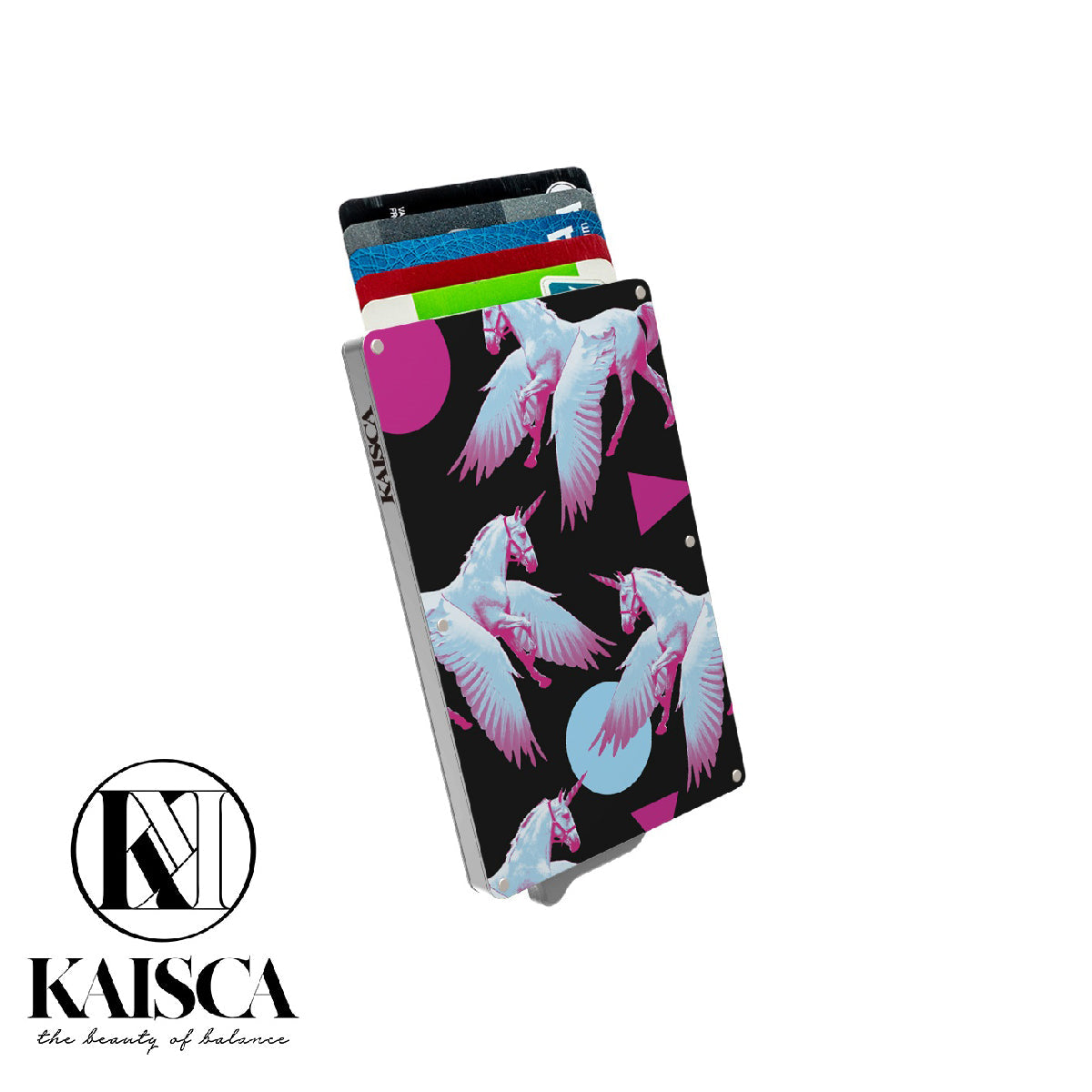 [寄海外] Kaisca - RFID智能防護鋁盒卡套- 印象派系列-獨角獸