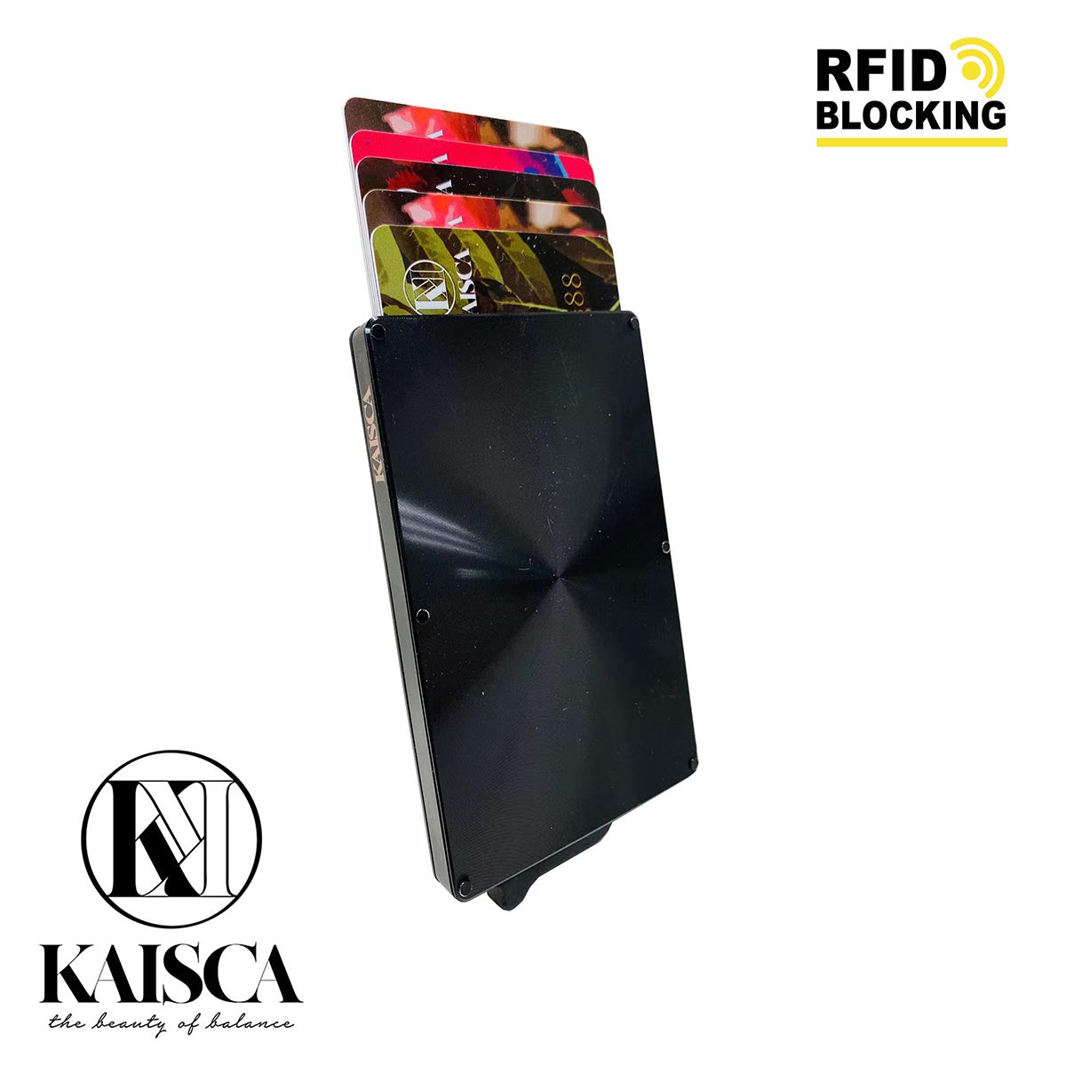 [寄海外] Kaisca - RFID智能防護鋁盒卡套 (CD 藍/CD 灰/CD 黑)