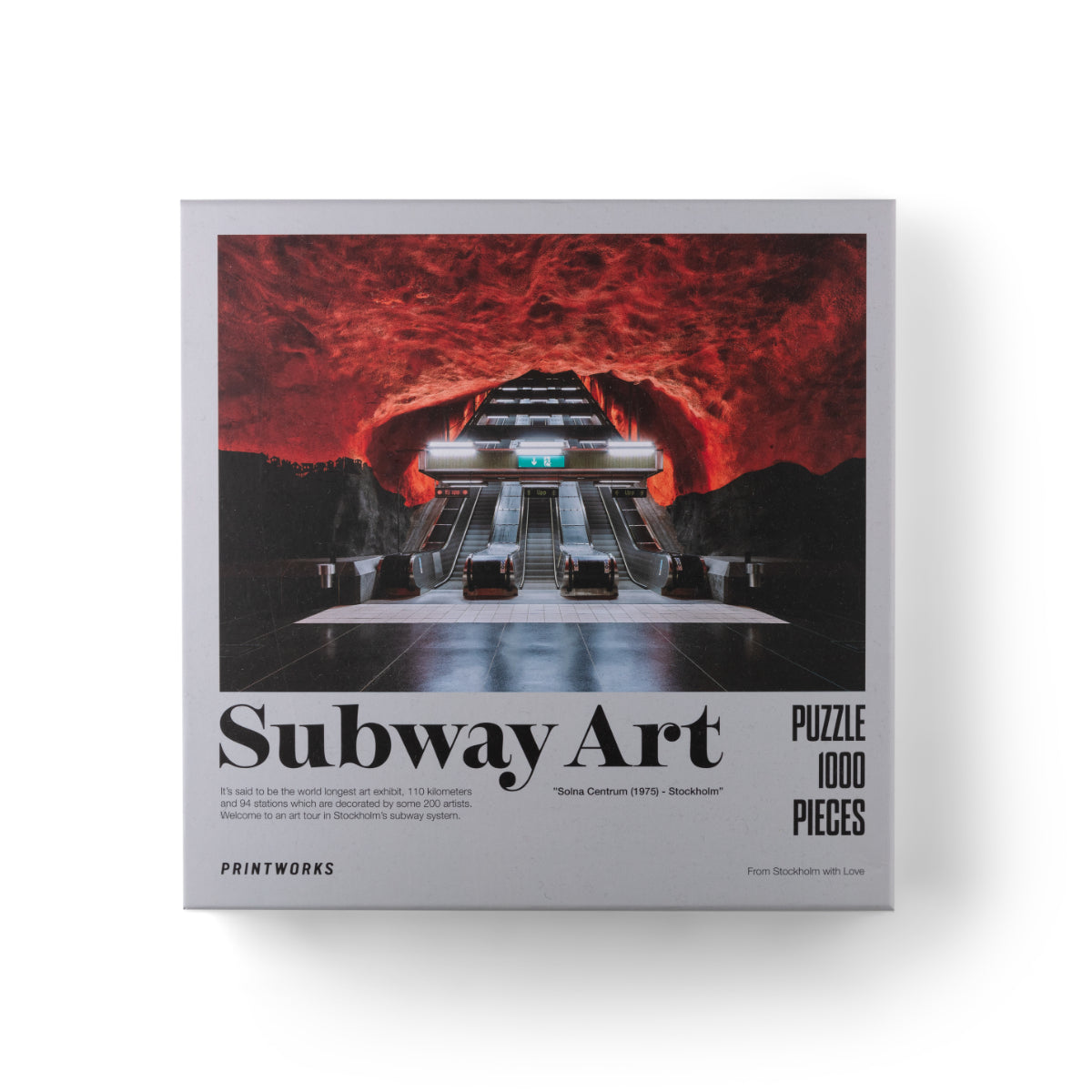 Printworks Puzzle - Subway Art Fire 拼圖1000塊 (70x50 cm)