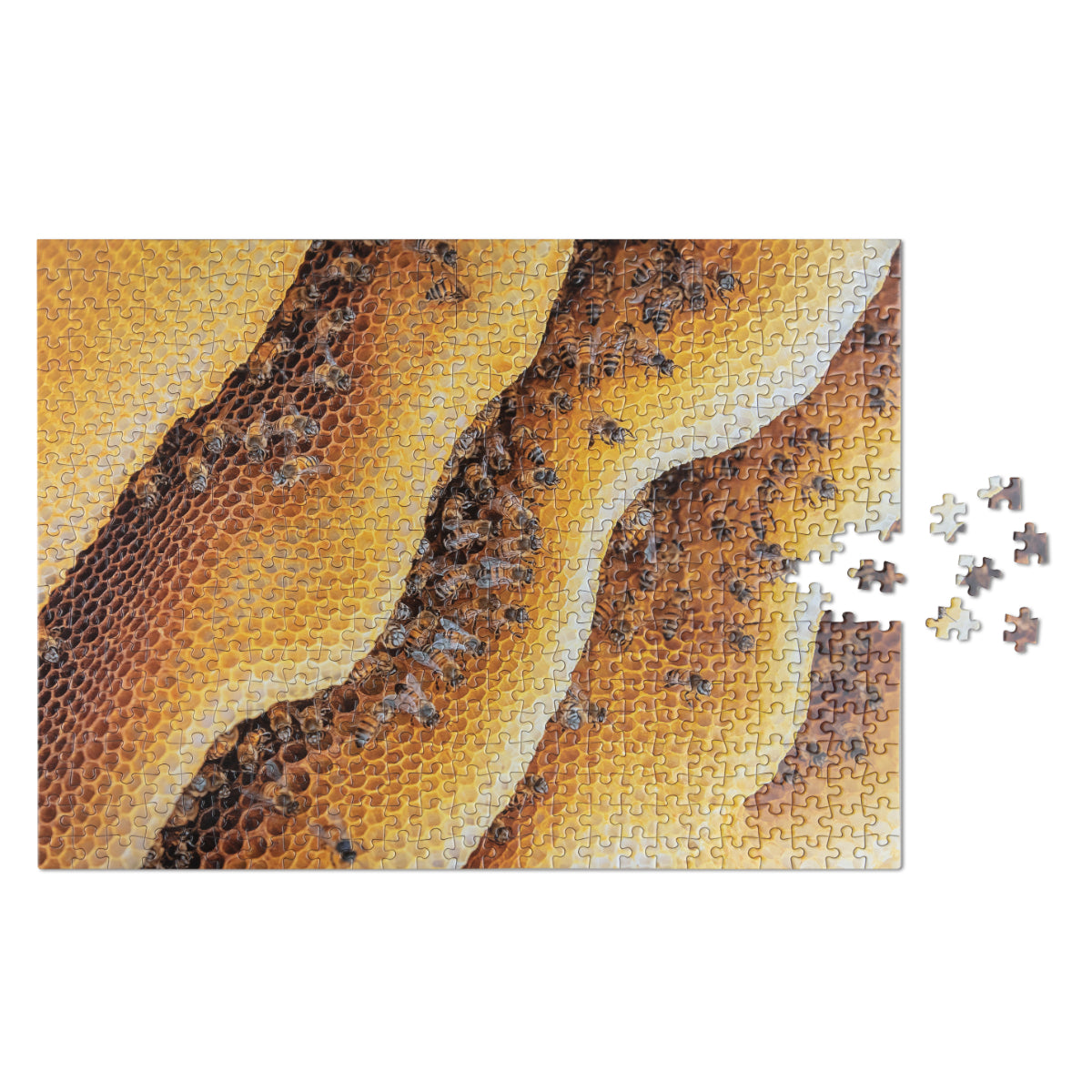 PRINTWORKS 野生動物 拼圖 - 蜜蜂 500塊 (52x38cm)