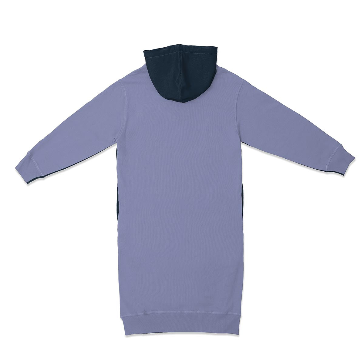 PANTONE FunMix Collection 純棉拼色鈕扣索繩連帽衛衣裙（深紫 / 淺紫）（加細碼 / 細碼 / 中碼）