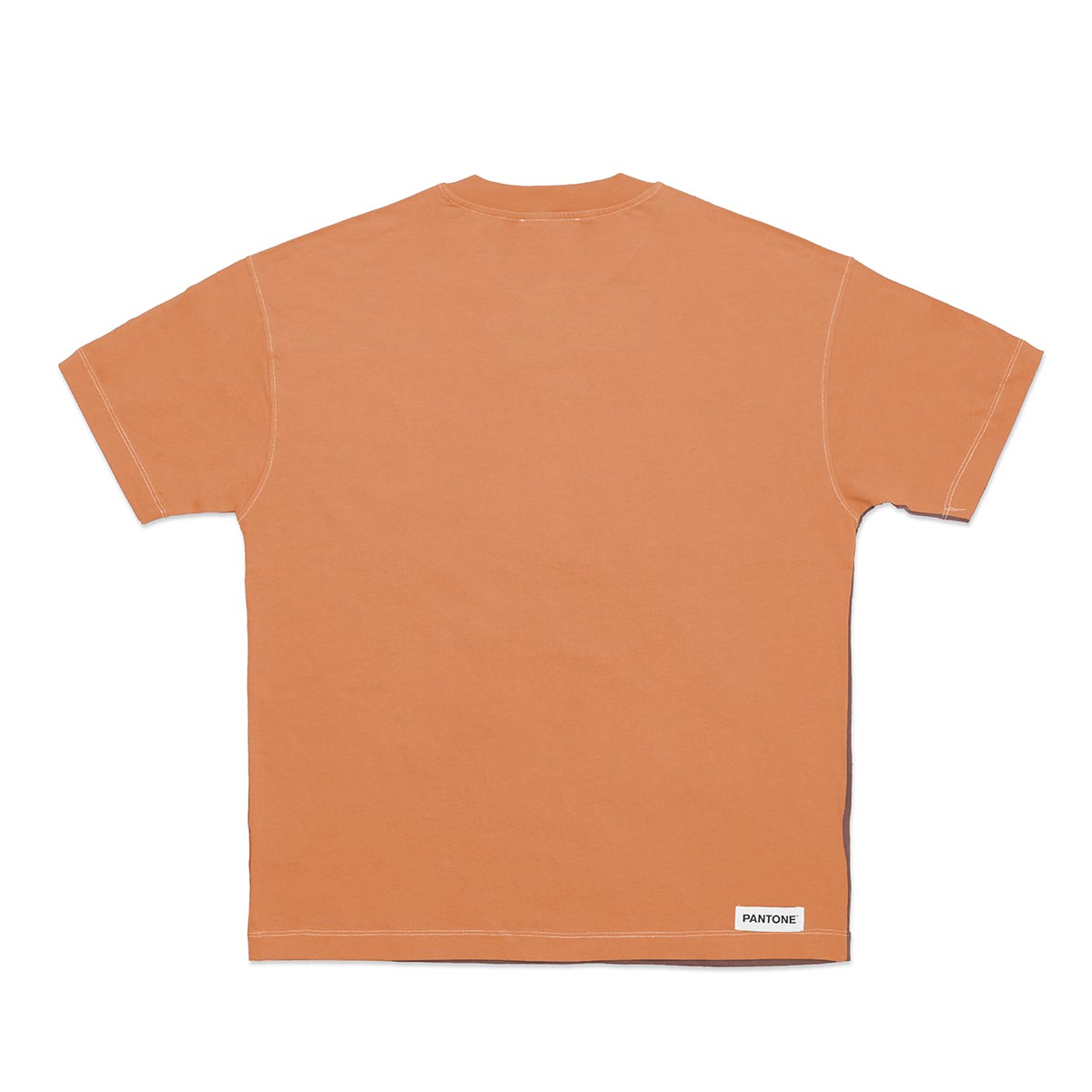 PANTONE FunMix Collection 純棉拼色短袖T恤（啡 / 橙）（加細碼 / 細碼 / 中碼 / 大碼 / 加大碼）