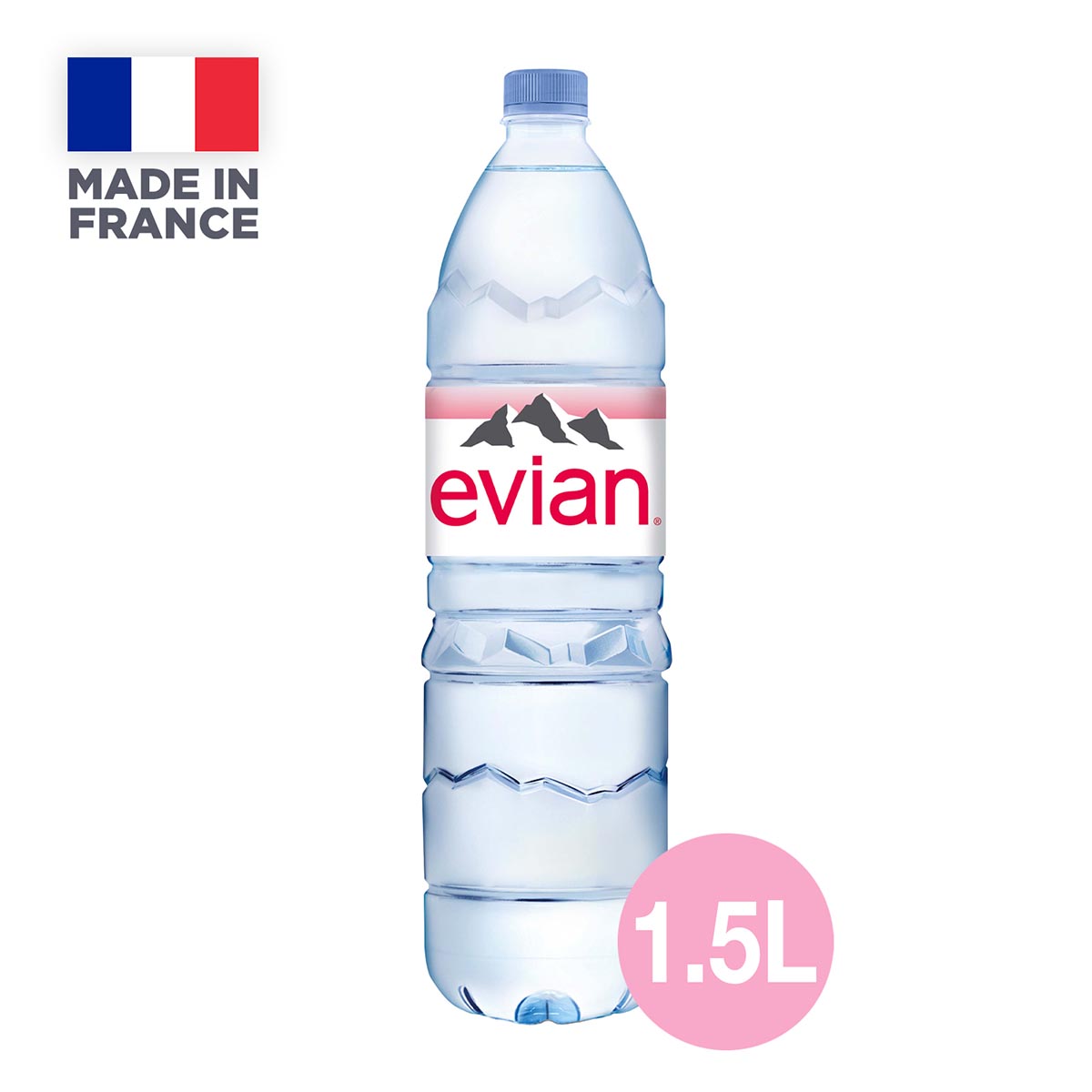 [原箱] Evian 依雲天然礦泉水 膠樽裝 12 x 1.5L
